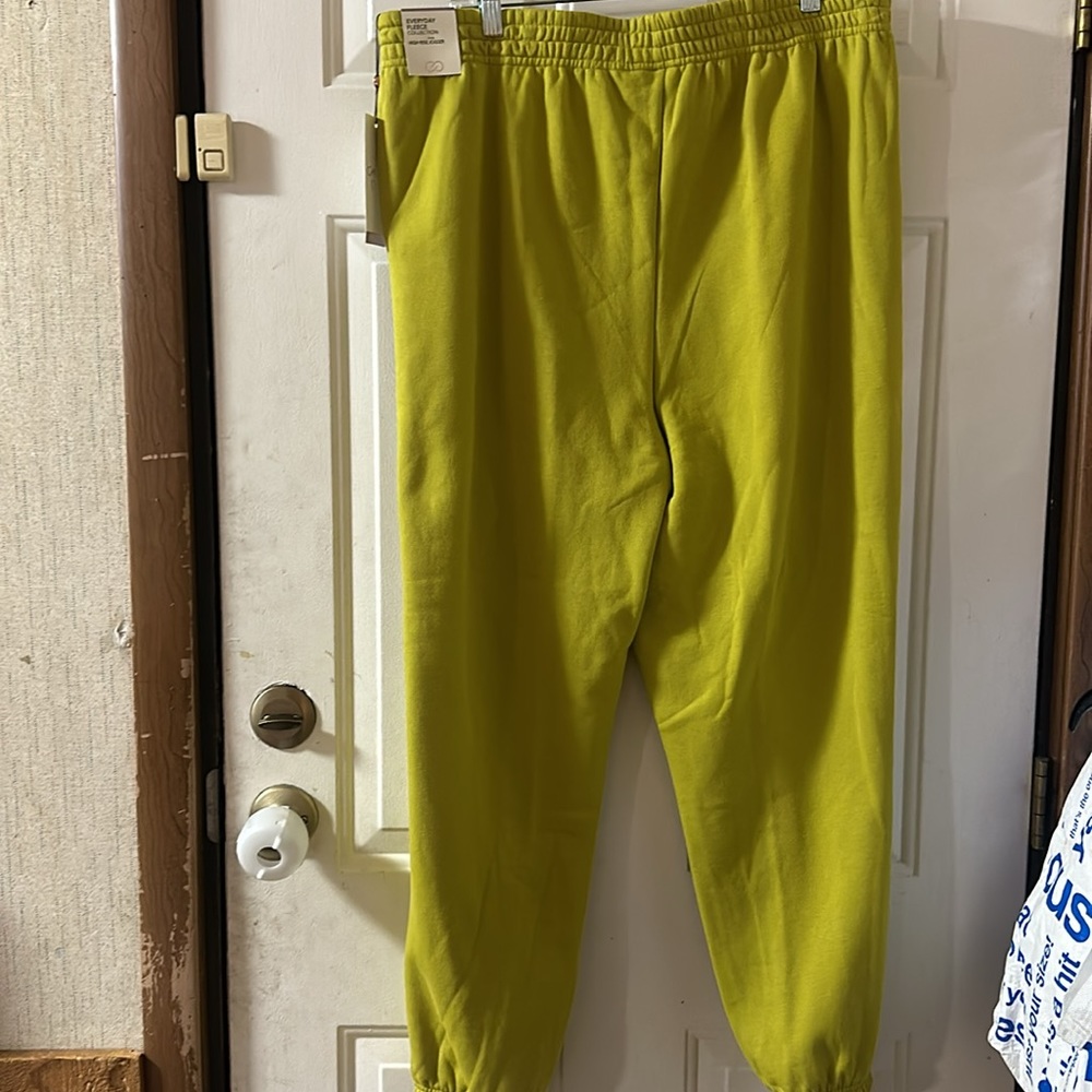 CALIA Everyday Fleece Jogger Pant: GREEN: NEW WITH TAGS: SIZE XXL - Picture 5 of 6